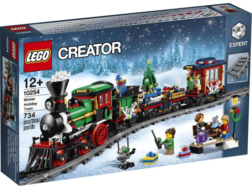 Image of LEGO Set 10254 Winter Holiday Train
