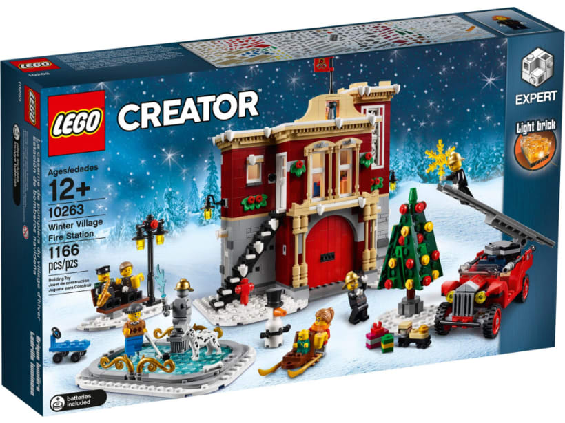 Image of LEGO Set 10263 Winter Village Fire Station