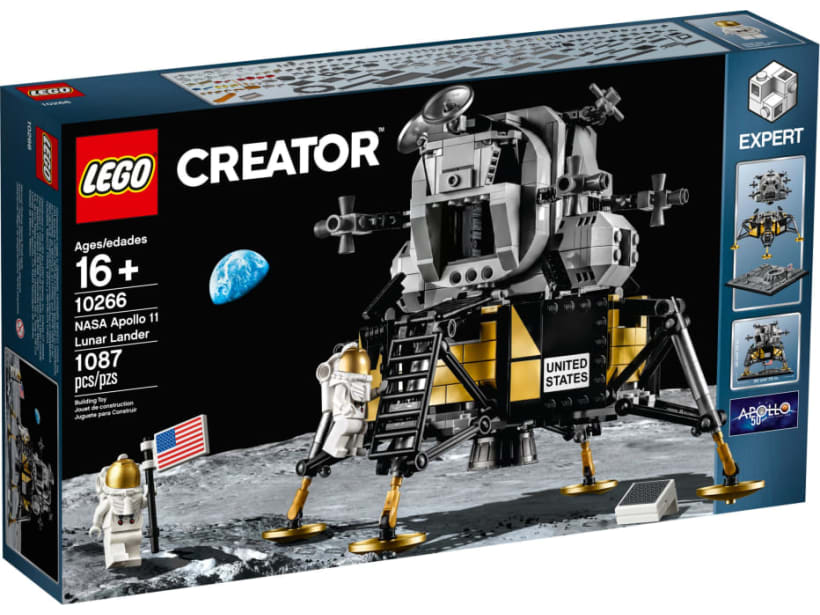 Image of LEGO Set 10266 NASA Apollo 11 Lunar Lander