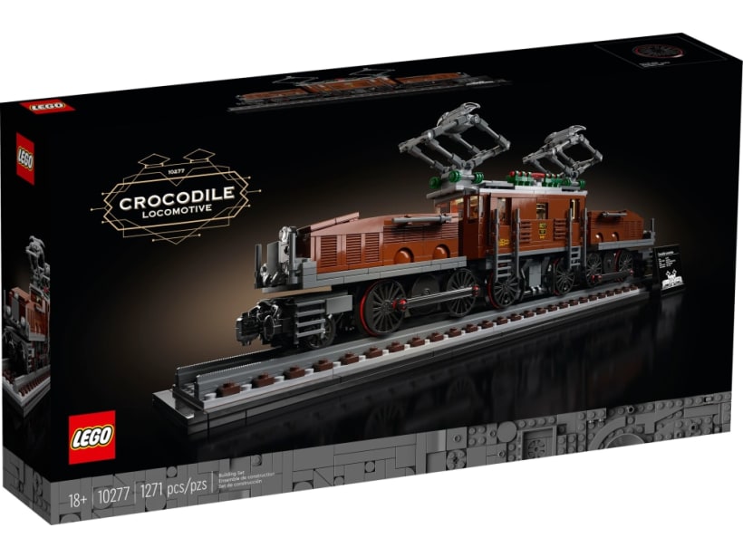 Image of LEGO Set 10277 La locomotive crocodile