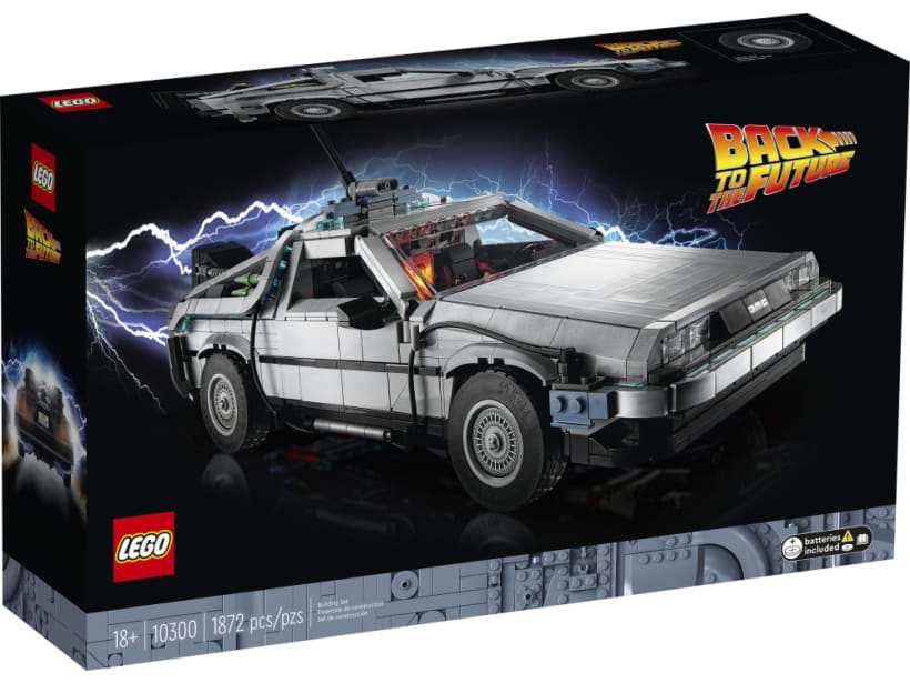 Image of LEGO Set 10300 Back to the Future Time Machine