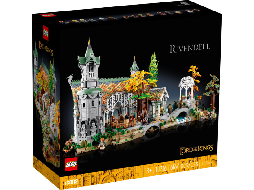 Image of LEGO Set 10316 DER HERR DER RINGE: BRUCHTAL