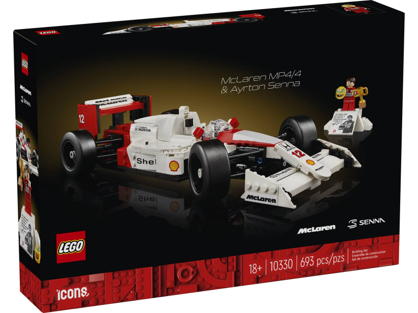 Image of LEGO Set 10330 McLaren MP4/4 & Ayrton Senna