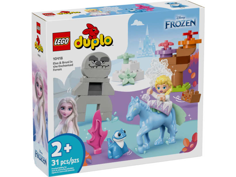 Image of LEGO Set 10418 Elsa et Bruni dans la forêt enchantée