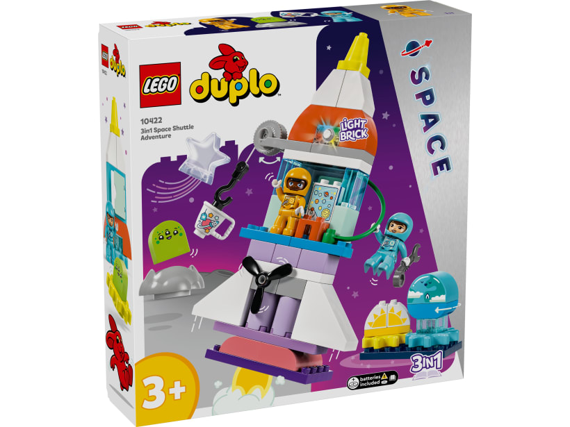 Image of LEGO Set 10422 3-in-1-Spaceshuttle für viele Abenteuer