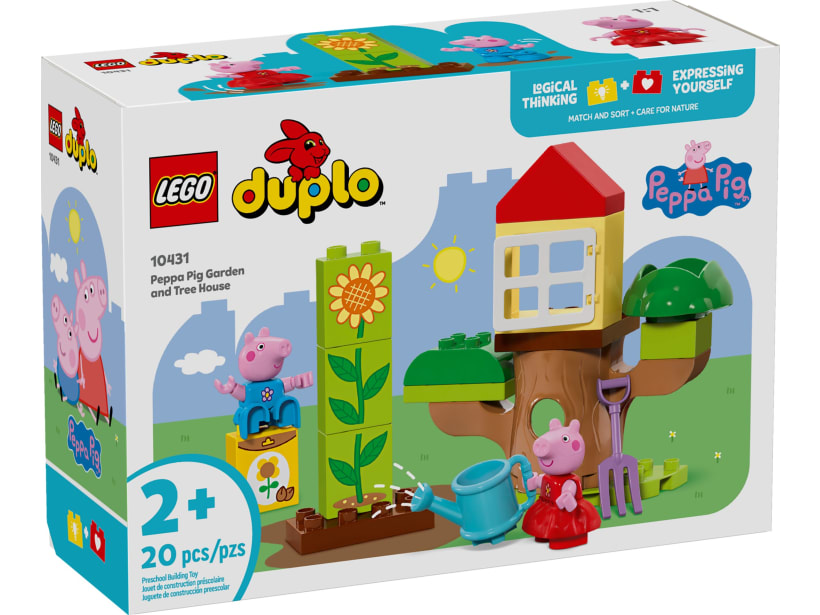 Image of LEGO Set 10431 Peppa Pig Garden and Tree House