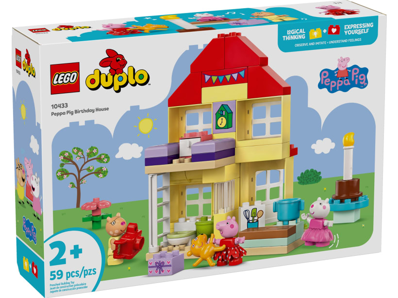 Image of LEGO Set 10433 Peppa Pig Birthday House