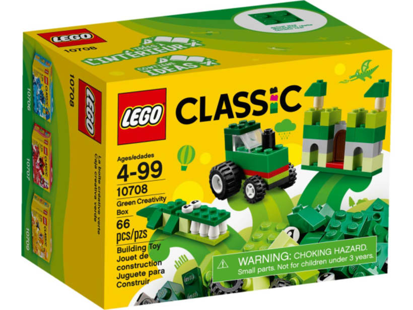 Image of LEGO Set 10708 Green Creativity Box