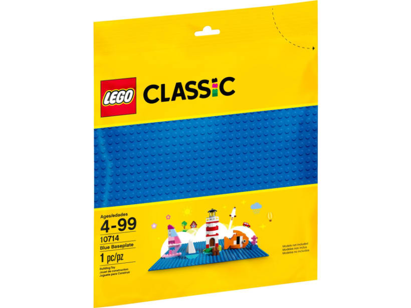 Image of LEGO Set 10714 La plaque de base bleue