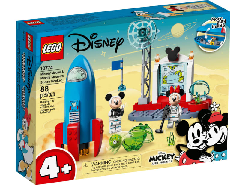 Image of LEGO Set 10774 Mickey Mouse & Minnie Mouse's Space Rocket