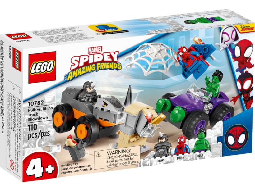 Image of LEGO Set 10782 Hulk's and Rhino's Truck Duel