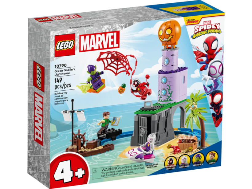 Image of LEGO Set 10790 Team Spidey at Green Goblin's Lighthouse