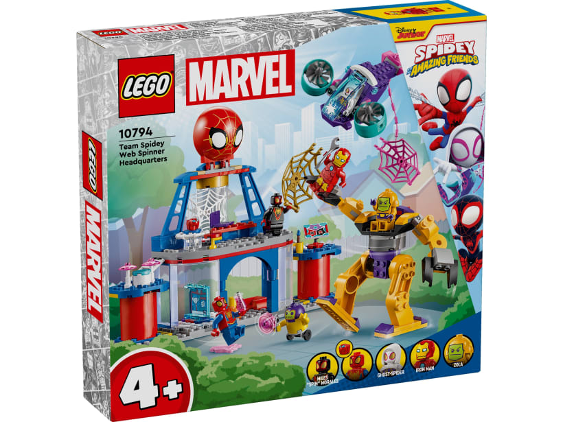 Image of LEGO Set 10794 Team Spidey Web Spinner Headquarters