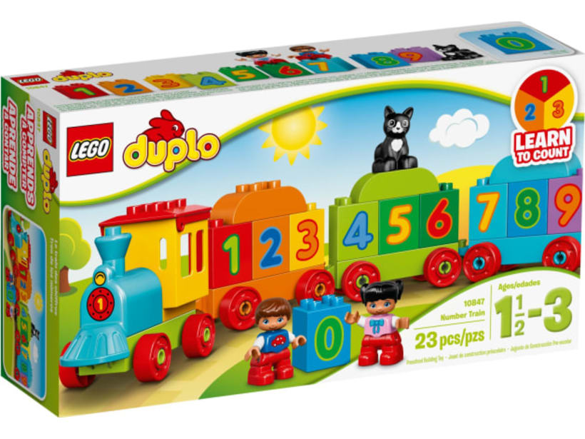Image of LEGO Set 10847 Zahlenzug