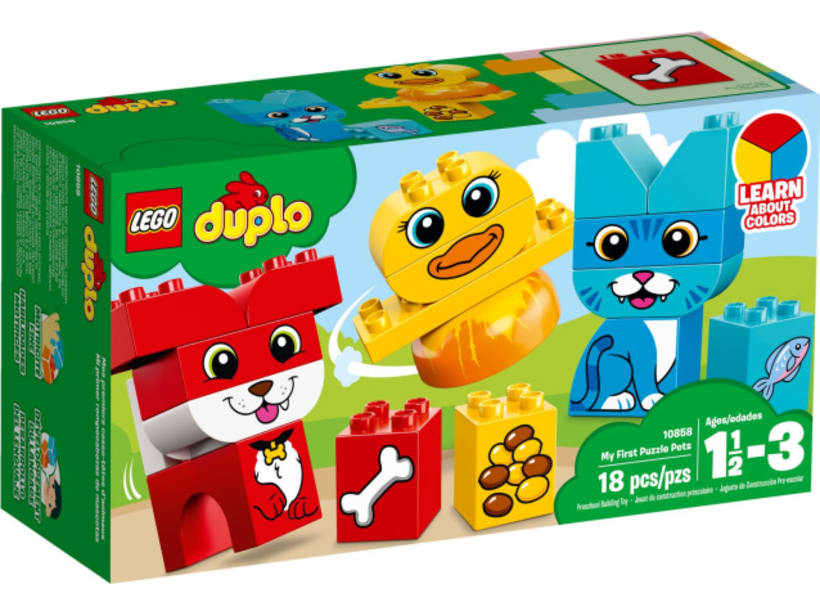 Image of LEGO Set 10858 My First Puzzle Pets