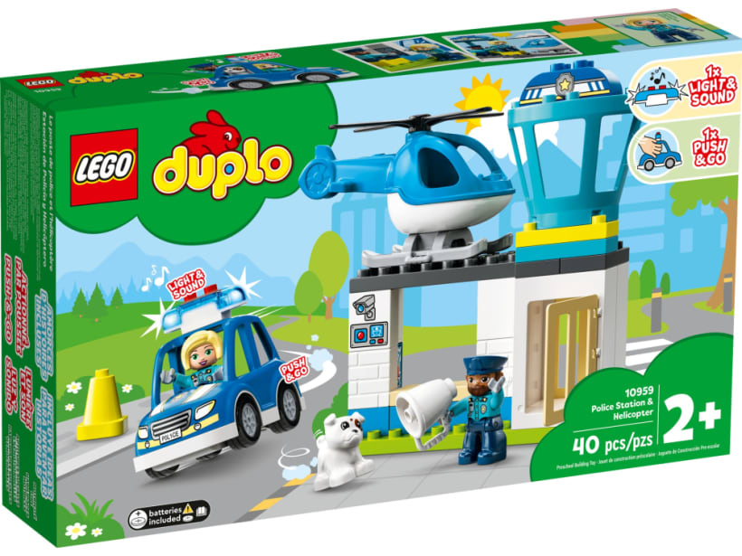 Image of LEGO Set 10959 Polizeistation mit Hubschrauber