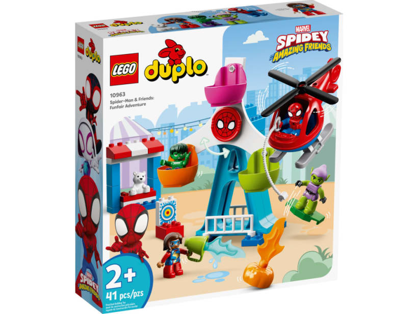 Image of LEGO Set 10963 Spider-Man et ses amis : aventures à la fête foraine