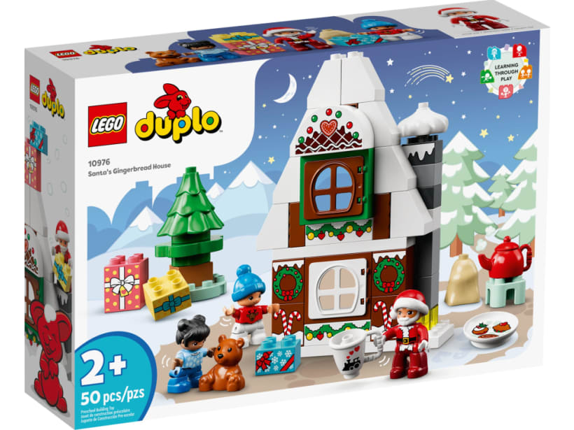 Image of LEGO Set 10976 Lebkuchenhaus mit Weihnachtsmann
