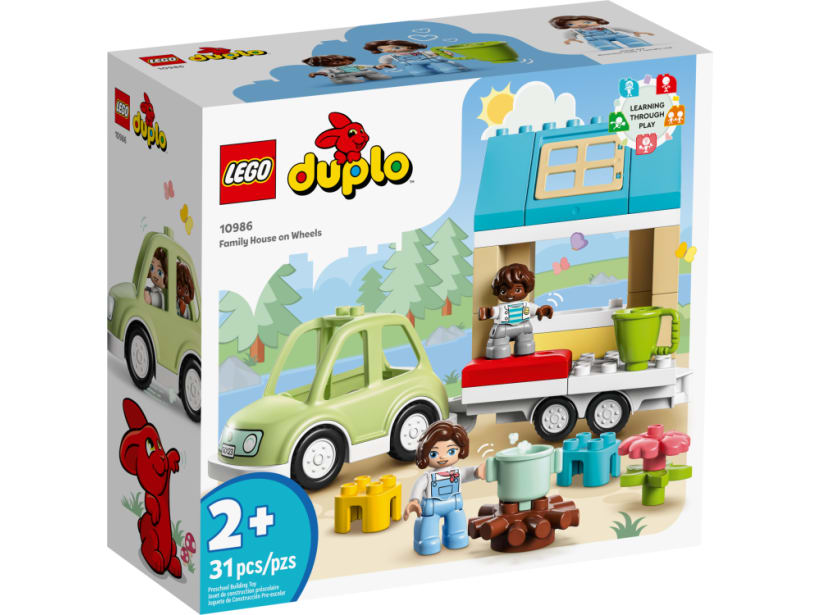 Image of LEGO Set 10986 Zuhause auf Rädern