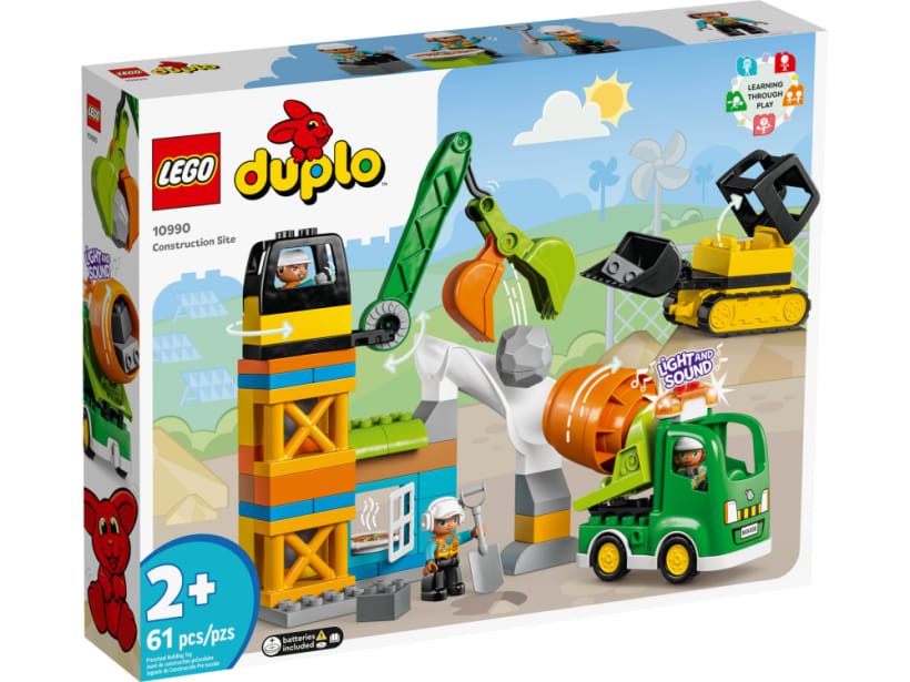 Image of LEGO Set 10990 Baustelle mit Baufahrzeugen