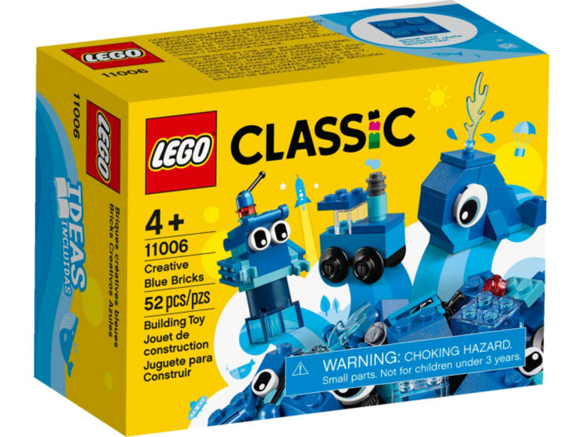 Image of LEGO Set 11006 Creative Blue Bricks
