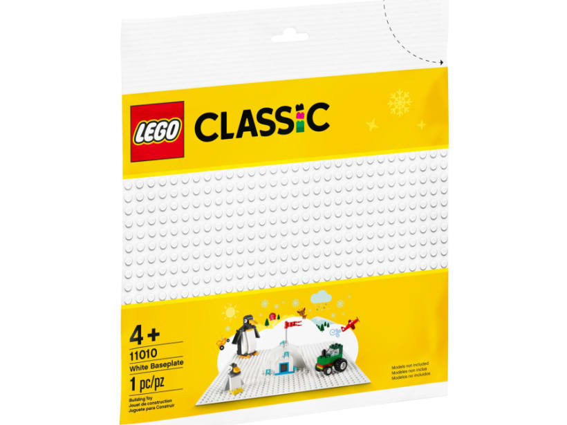 Image of LEGO Set 11010 White Baseplate