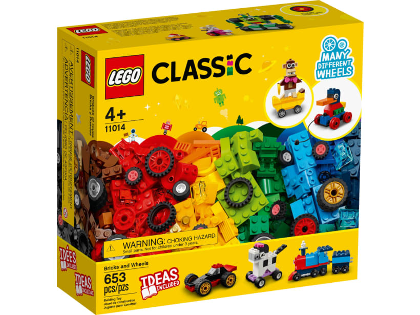 Image of LEGO Set 11014 Steinebox mit Rädern