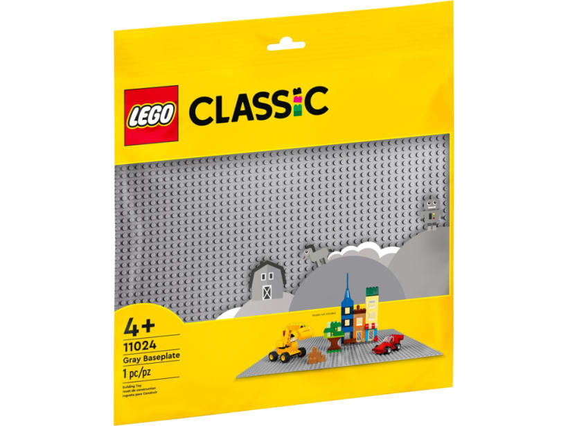 Image of LEGO Set 11024 Graue Bauplatte