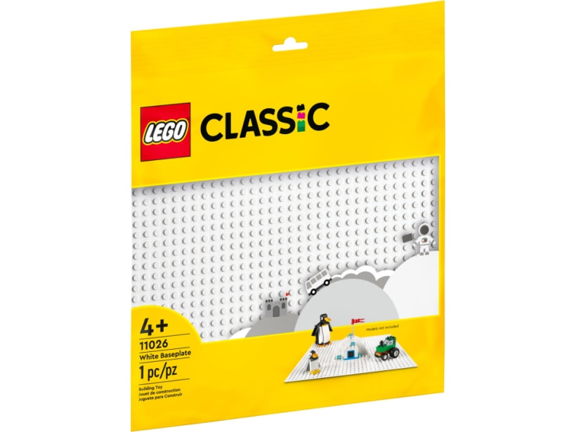 Image of LEGO Set 11026 White Baseplate