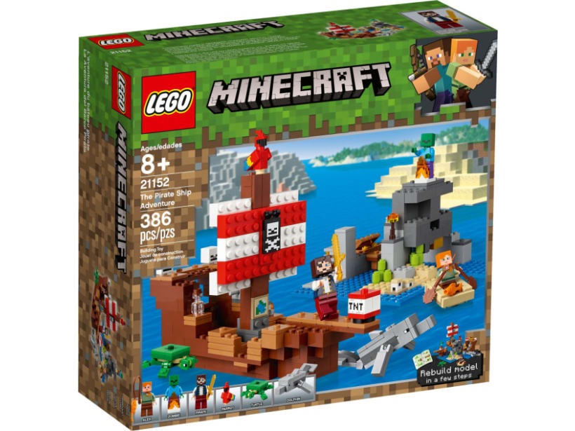 Image of LEGO Set 21152 The Pirate Ship Adventure