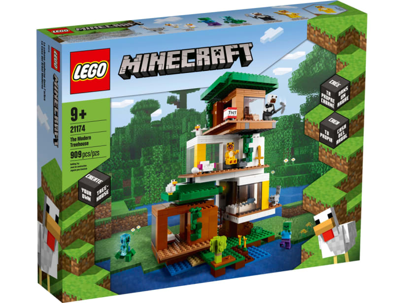 Image of LEGO Set 21174 La cabane moderne dans l'arbre