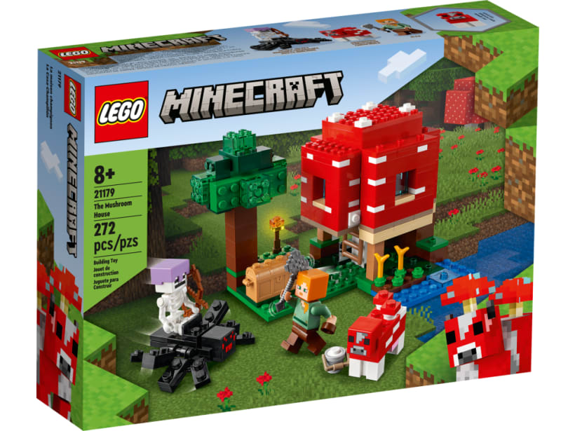 Image of LEGO Set 21179 The Mushroom House