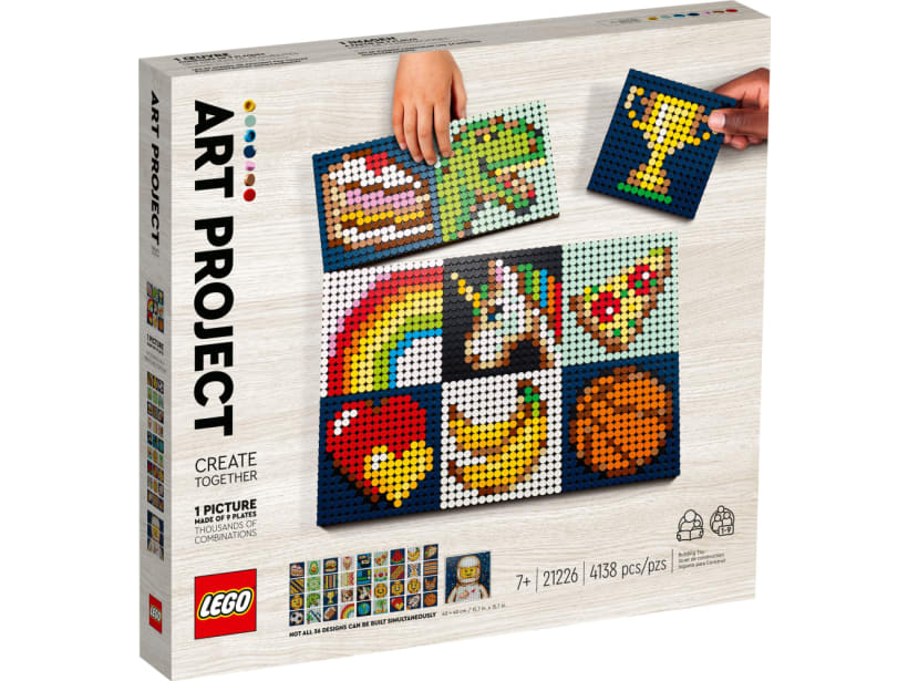 Image of LEGO Set 21226 Gemeinsames Kunstprojekt