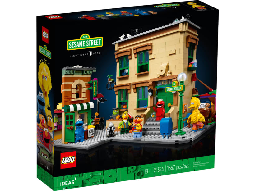 Image of LEGO Set 21324 123 Sesame Street