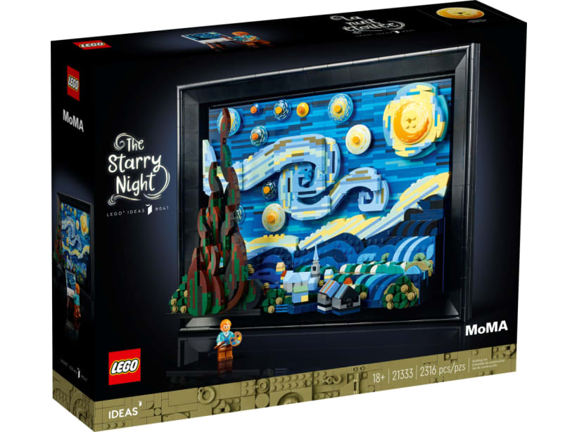 Image of LEGO Set 21333 Vincent van Gogh - La Nuit étoilée
