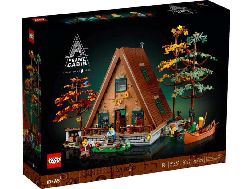 Image of LEGO Set 21338 A-Frame Cabin