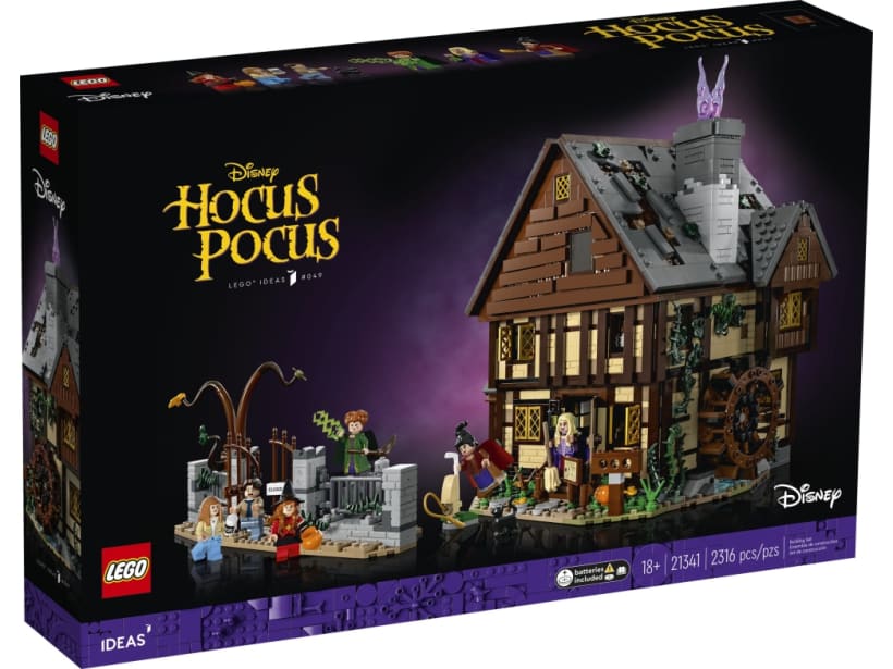 Image of LEGO Set 21341 Disney Hocus Pocus: Das Hexenhaus der Sanderson-Schwestern