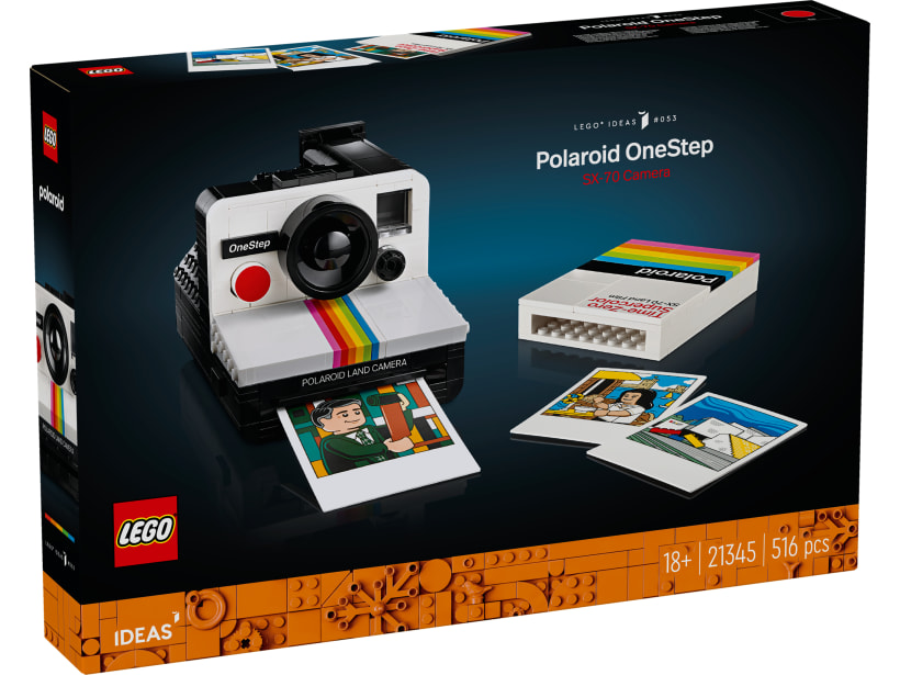 Image of LEGO Set 21345 Polaroid OneStep SX-70 Sofortbildkamera