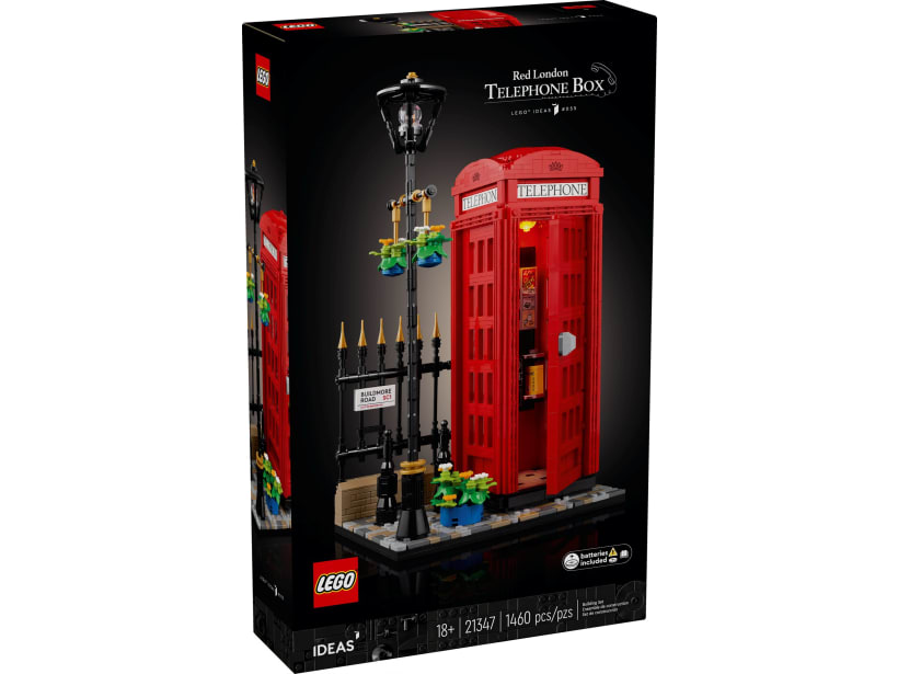 Image of LEGO Set 21347 Red London Telephone Box
