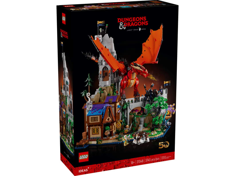 Image of LEGO Set 21348 Dungeons & Dragons: Red Dragon's Tale