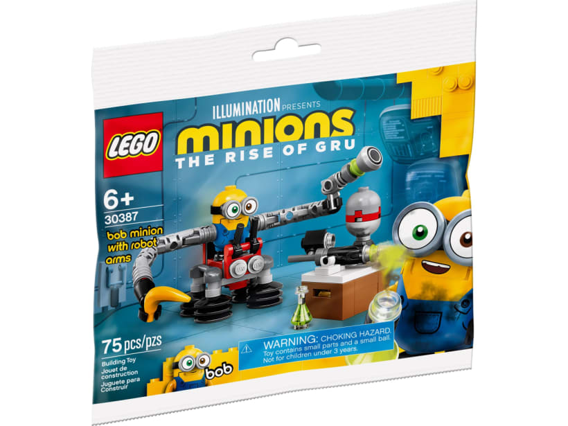 Image of LEGO Set 30387 Minion Bob mit Roboterarmen
