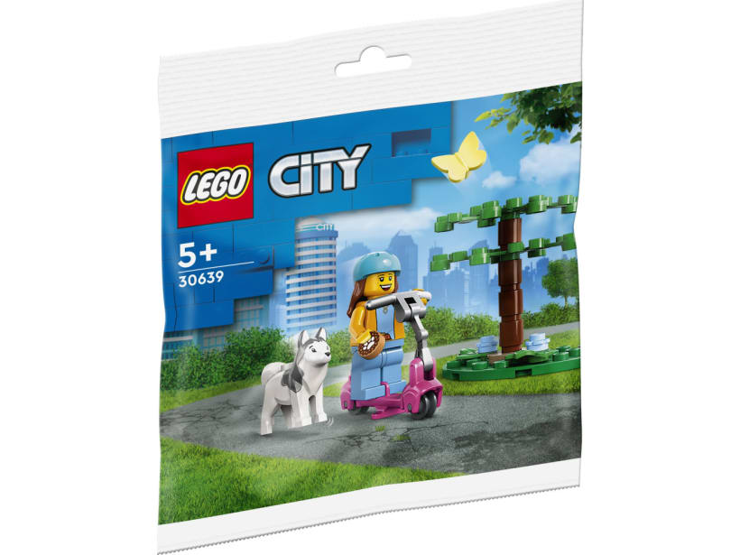 Image of LEGO Set 30639 Dog Park and Scooter
