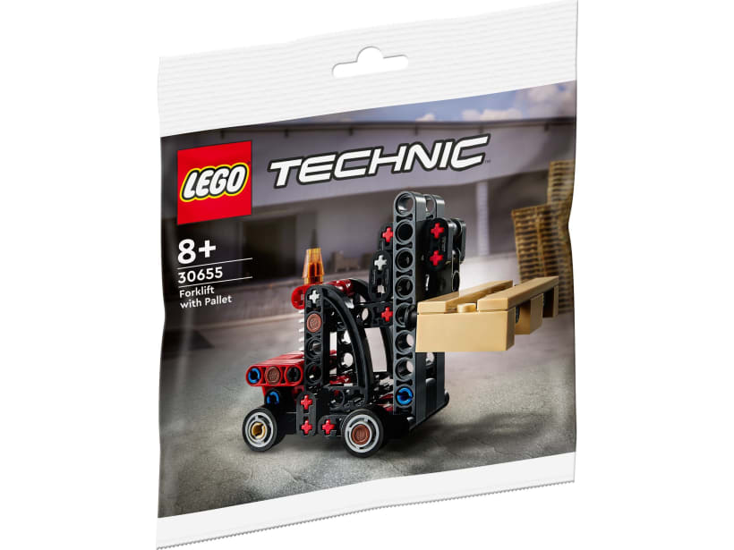 Image of LEGO Set 30655 Forklift with Pallet