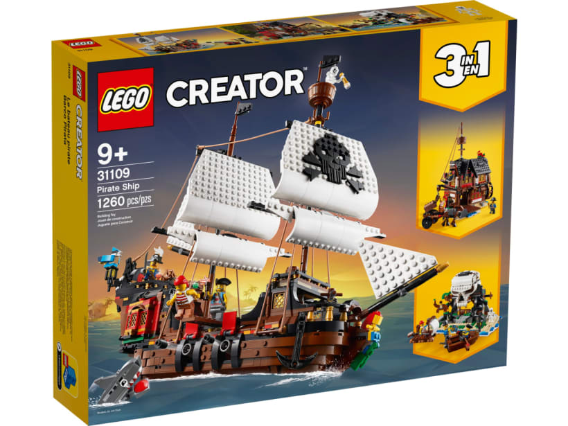 Image of LEGO Set 31109 Le bateau pirate