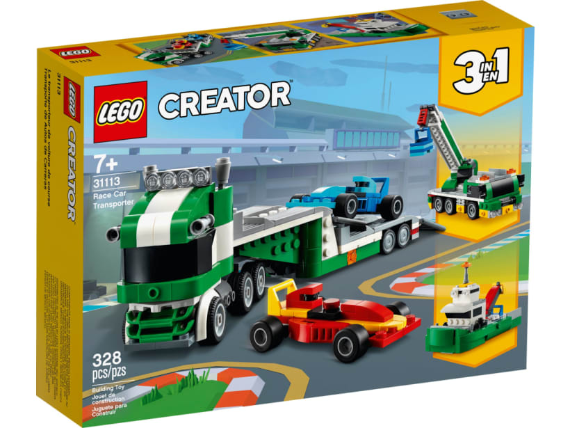 Image of LEGO Set 31113 Le transporteur de voitures de course