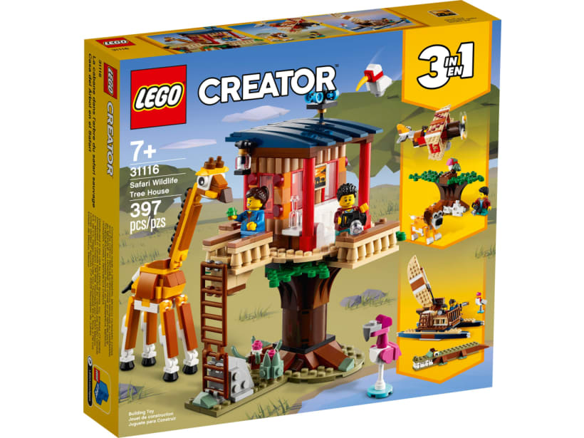Image of LEGO Set 31116 Safari Wildlife Tree House