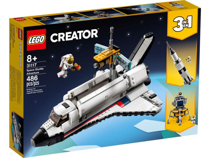 Image of LEGO Set 31117 Space Shuttle Adventure