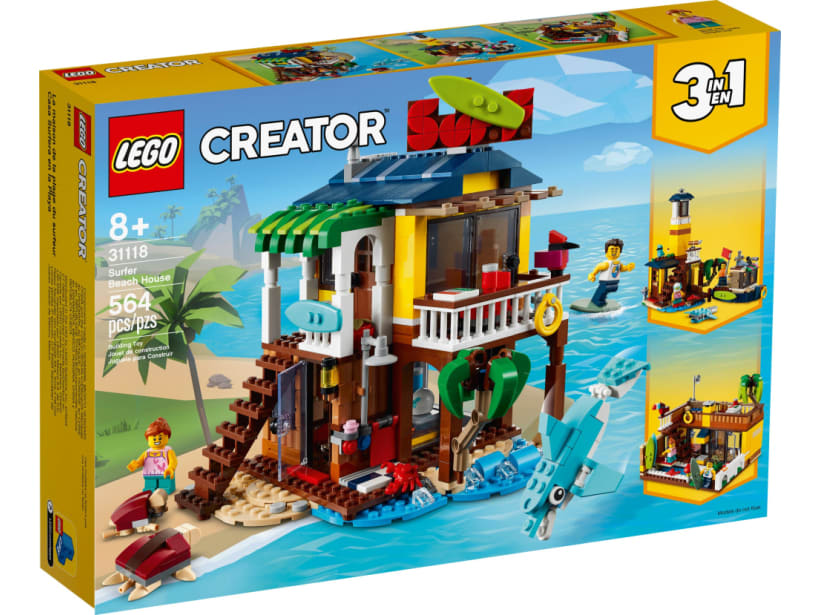 Image of LEGO Set 31118 La maison sur la plage du surfeur