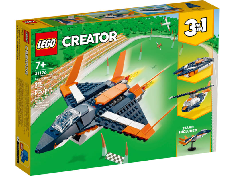 Image of LEGO Set 31126 L’avion supersonique