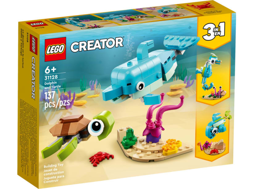 Image of LEGO Set 31128 Dolphin and Turtle